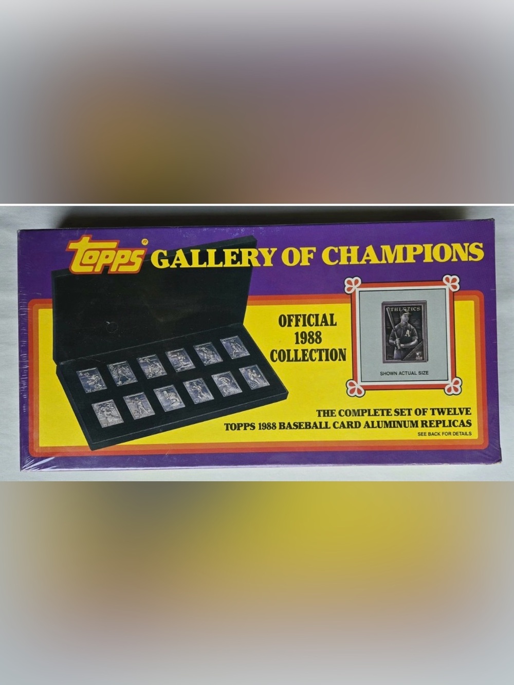 FACTORY SEALED:Topps Gallery of Champions Silver Baseball Cards, Limited Edition